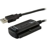 Gembird USB to IDE/SATA Adapter Cable , (voor 2,5 &3,5 HDD,CD-Drives,DVD-Drives), *USB, *SATAF, *IDE