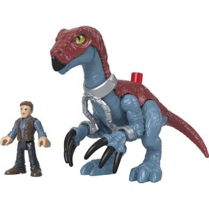 Mattel Imaginext Jurassic World Therizinosaurus & Owen