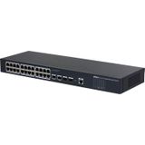 Dahua SG4028 Managed L2 Gigabit Ethernet (10/100/1000) Zwart