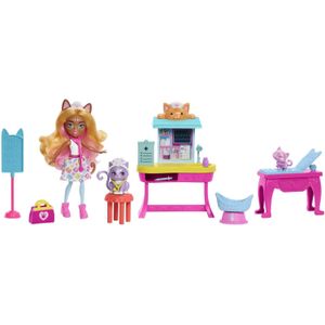 Enchantimals City Tails Main Street Feel Fine Doctor's Office