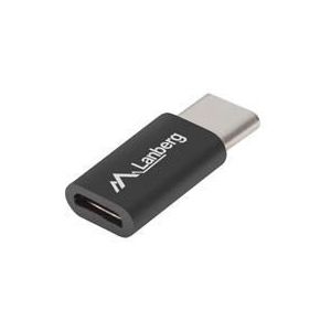 Lanberg Adapter USB TYPE-C(M)-MICRO-B(F) 2.0 zwart