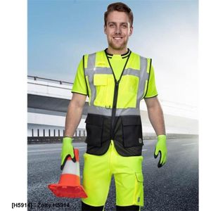 Ardon SIGNAL - vest siatkowa menadżerska - geel H5914 2XL