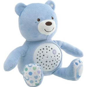 Chicco First Dreams Knuffel Beer Projector - Blauw