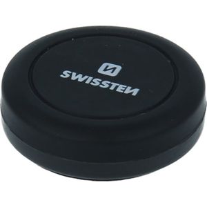 SWISSTEN houder magnetisch voor telefoon of GPS voor auto, S-Grip Dashboard M10, zwart, metal, met klejem, zwart, telefoon