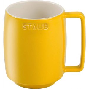 Staub SERVING keramiek mug - geel, 475 ml