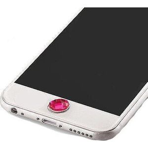 Mocco Universal Home Button Sticker Decoration Apple iPhone / iPad roze