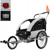 Artnico aanhanger rowerowa amortyzowana 3 in 1 Kruzzel 25372