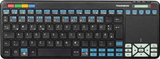 Thomson Pilot RTV ROC3506 4in1 Universal Smart TV Remote Control voor LG TV, STB, Audio, PC standaard