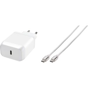 Vivanco oplader charger USB-C - USB-C 45W 1m (62400)