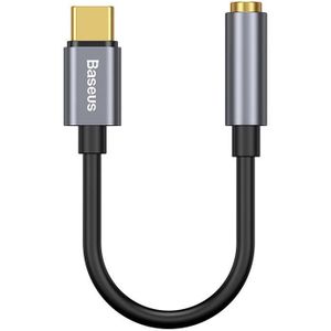 Baseus L54 Audio Adapter USB-C + mini jack 3,5mm (zwart+grijs)