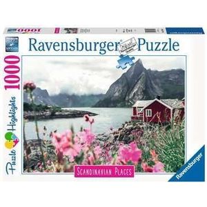 1000 Stukjes Reine, Lofoten, Noorwegen Puzzel (Scandinavian Places)