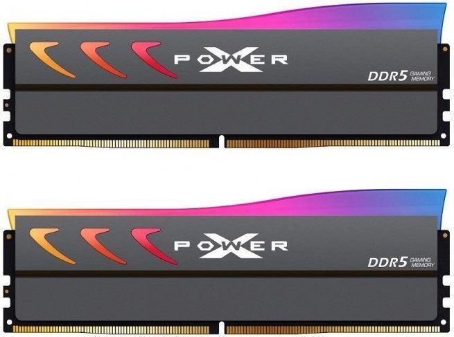 Silicon Power Memory DDR5 XPOWER Storm RGB 32GB/6000 2*16GB CL36 grijs