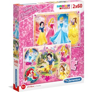 Clementoni Disney Princess Legpuzzel 60 stuk(s) Stripfiguren