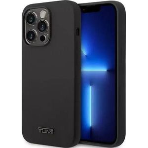 4kom.pl Etui na telefoon Tumi Liquid Siliconehardcase voor iPhone 14 Pro Max zwart/zwart