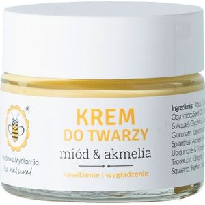 Avebio Miodowa Mydlarnia gezichtscrème Miód en Akmelia 50ml