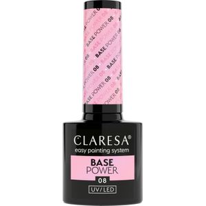 Claresa Base Power basis kauczukowa voor nagels UV/LED 08 5g