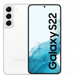 Samsung Galaxy S22 SM-S901B 15,5 cm (6.1 inch) Dual SIM Android 12 5G USB Type-C 8 GB 128 GB 3700 mAh Wit