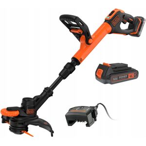 Black & Decker 18V Trimmer met 2 messen en accu