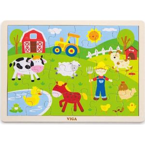 Viga 50197 puzzel na podkładce 24 stukjes - boerderij 50197 puzzel NA PODKŁADCE 24SZT - stukjes (1808, )