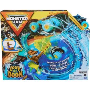 Monster Jam 1:64 Megalodons Loop Of Doom Playset