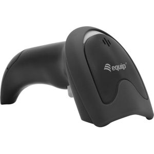 Equip 351021 barcode-lezer Draagbare streepjescodelezer 1D/2D LED Zwart