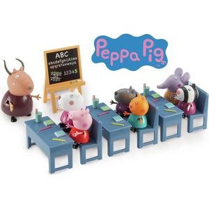 Peppa Pig Peppa Pig Klaslok + 7 Personages