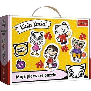 Trefl puzzel Baby Classic 3x4x5x6 stukjes Kicia kat