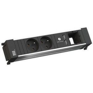 Bachmann POWER FRAME 2xUTE 1xUSB 1xCM power 0.2m GST18