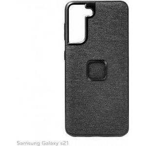 Peak Design mobiel Etui Everyday Case Fabric Samsung Galaxy S21 - grafiet