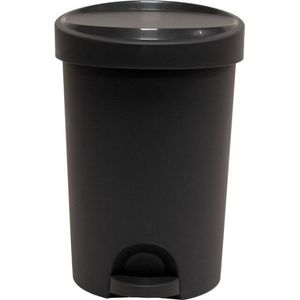 Power Tower Stepy bin pedaalemmer 15 ltr voor zak 20 ltr antraciet