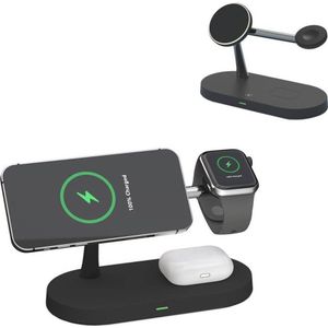 Strado 3 in 1 QI T268 induction charger voor Apple iPhone/AirPods/Watch universal