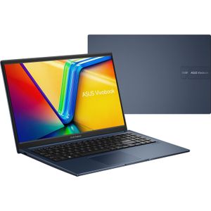 ASUS VivoBook 15 X1504ZA-NJ1066W Laptop 39,6 cm (15.6 inch) Full HD Intel® Core™ i7 i7-1255U 16 GB DDR4-SDRAM 512 GB SSD Wi-Fi 6E (802.11ax) Windows 11 Home Blauw