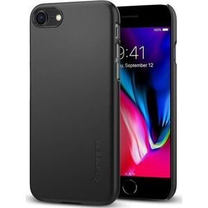 Spigen cover Thin Fit voor Apple iPhone 7/8 zwart