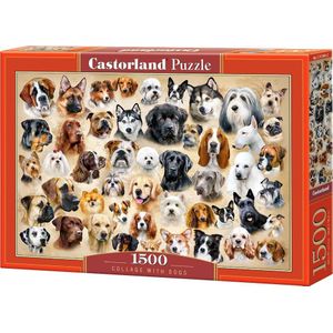 Castorland Collage with Dogs - 1500 stukjes