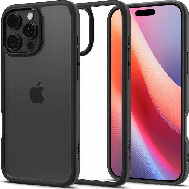 Spigen iPh 6.9in 2024 Cryst Hybrid Mt Bl