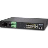 PLANET PLANET 8-Port GE SFP + 2-Port 10/100/1000T Managed Metro