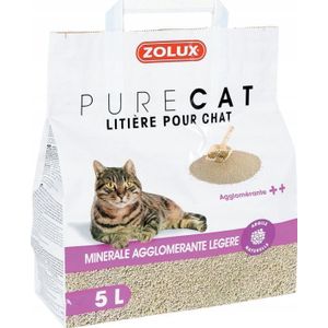 Zolux kattenbakvulling PureCat natuurlijk 5 l