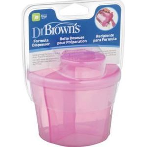 Dr Browns AC038-container NA melk W PROSZKU roze