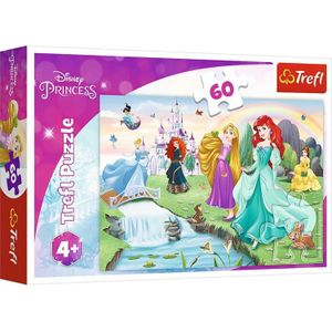 Trefl - Puzzles -  inch60 inch - Meet the Princesses / Disney Princess