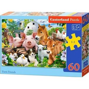 Castorland puzzel 60 Farm Friends CASTOR