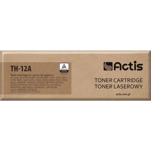 ACTIS Tonercartridge TH-12A (vervangt HP 12A Q2612A, Canon FX-10, Canon CRG-703, standaard, 2000 pagina's, zwart)
