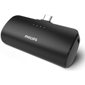 Philips DLP2510C/03 powerbank Lithium-Ion (Li-Ion) 2500 mAh Draadloos opladen Zwart