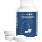 wessper tabletten voor czyszczenia ekspresu en odtłuszczania 2 in 1 150 stuks (WES078-150)