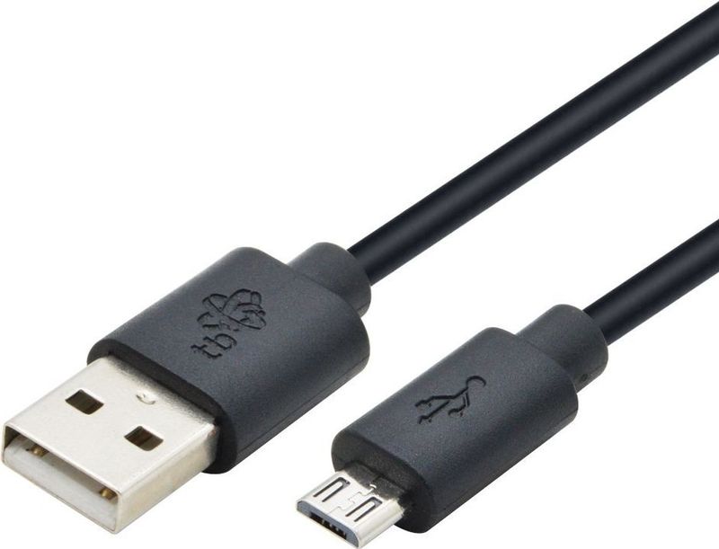 TB Micro USB - USB 1.8 m zwart