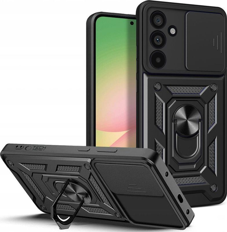 Tech-Protect CAMSHIELD PRO GALAXY A26 5G zwart