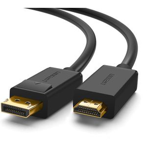 UGREEN 10202 video kabel adapter 2 m DisplayPort HDMI Zwart
