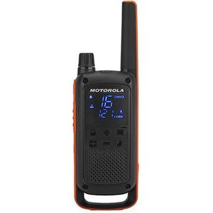 Motorola Talkabout T82 twee-weg radio 16 kanalen 446 - 446.2 MHz Zwart, Oranje