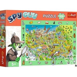 Trefl puzzel 100 stukjes observeren Spy Guy Polska