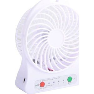 BLOW ventilator 44-502# ventilator bureau 10cm usb+accu wit