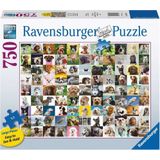 Ravensburger 99 Lovable Dogs Legpuzzel 750 stuk(s) Dieren